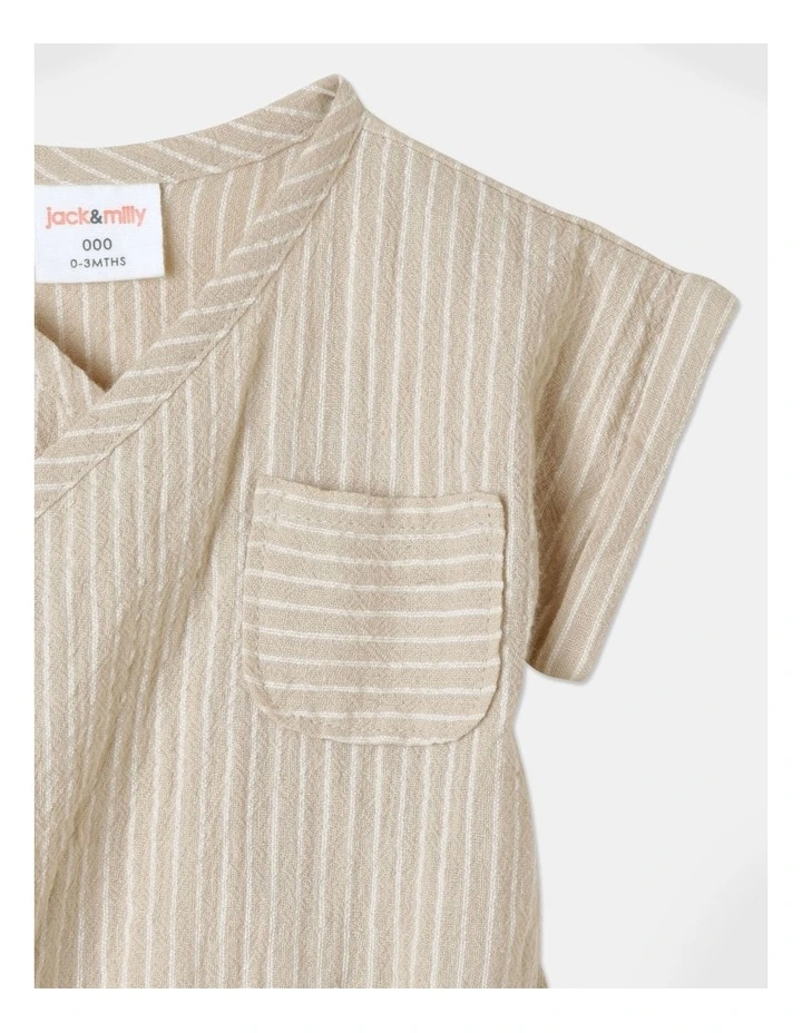 Wholesale π Jack & Milly Jasper Asymmetric Bodysuit In Tan π - Image 2