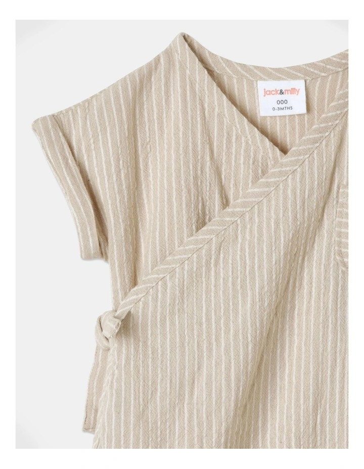 Wholesale π Jack & Milly Jasper Asymmetric Bodysuit In Tan π - Image 3