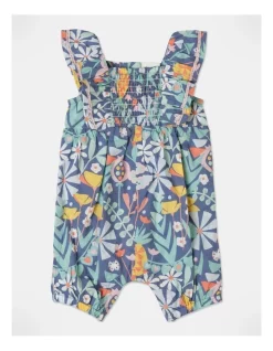 Discount π Jack & Milly Daisy Shirred Romper In Navy π