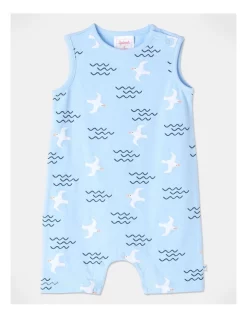 Top 10 π Sprout Seagull Romper In Cornflower π§¨