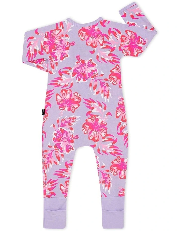 Budget π Bonds Zip Wondersuit π Summer High HiBiscus In Violet Rules π - Image 2