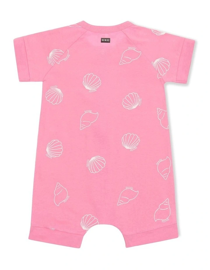 Wholesale π Bonds Wondercool Zip Romper In Wondershell Pink β - Image 2