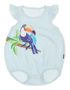 Cheapest π Bonds Frill Bubblesuit In Toucan Blue βοΈ