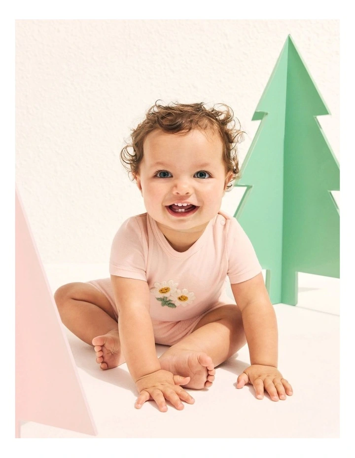 Best Pirce π Seed Heritage Daisy Bodysuit In Rosewater β¨ - Image 3