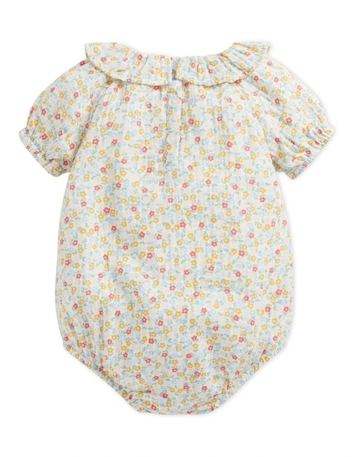 Best deal 𧨠Seed Heritage Frill Neck Romper In Multi π - Image 2