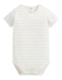 Hot Sale π Seed Heritage Stripe Bodysuit In Canvas π