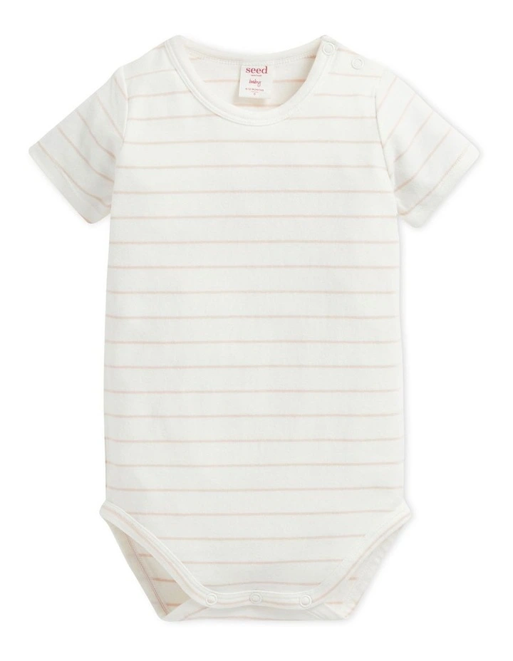 Hot Sale π Seed Heritage Stripe Bodysuit In Canvas π