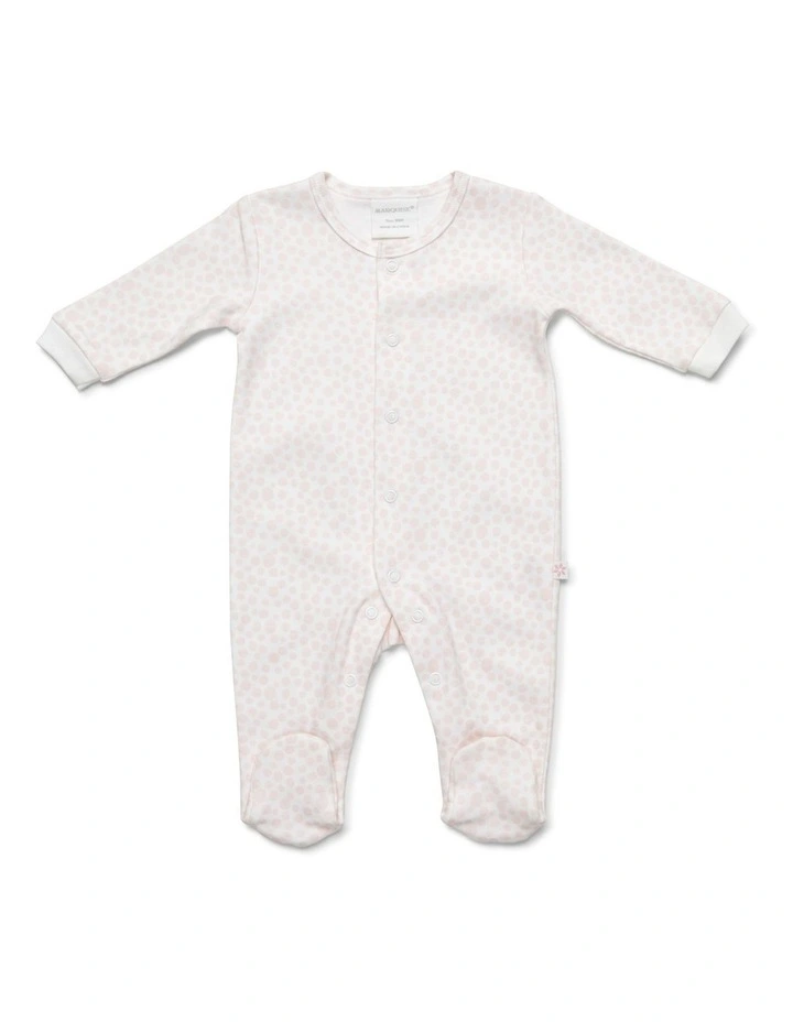 Best Pirce π Marquise Footed Studsuit Pink/White 2 Pack π - Image 3