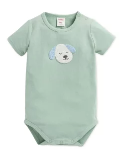 Flash Sale β€οΈ Seed Heritage Puppy Bodysuit In Gum Leaf π€©
