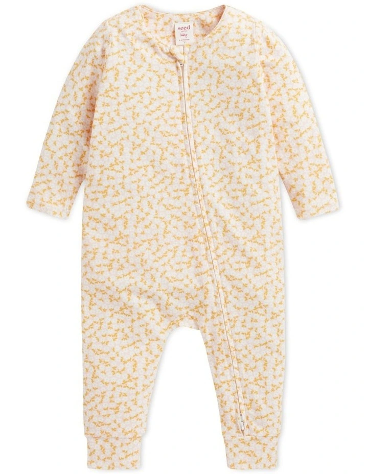Cheap β Seed Heritage Daisy Zipsuit In Rosewater π€©