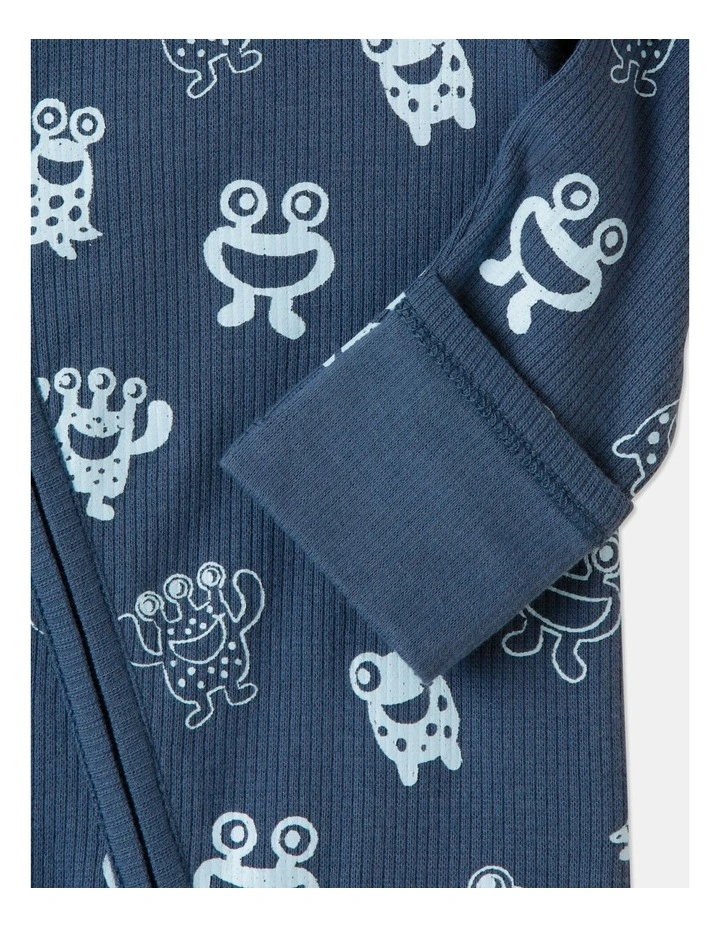 Cheap π₯ Sprout Essentials Rib Monster Coverall In Navy π€© - Image 3