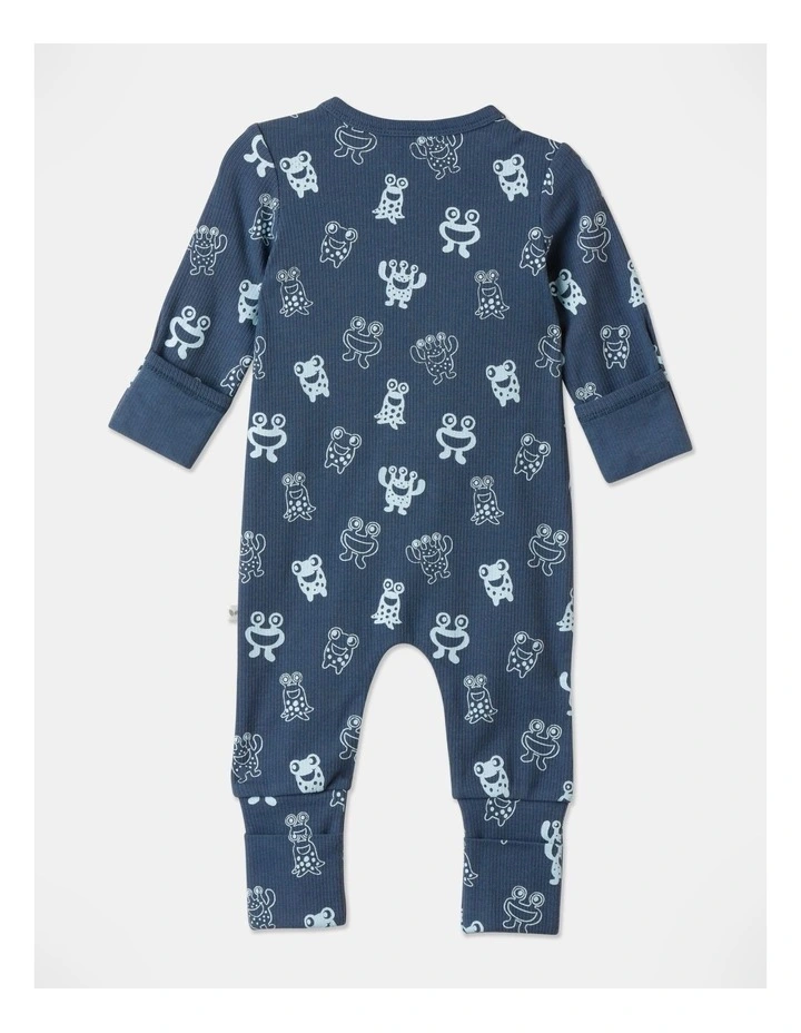 Cheap π₯ Sprout Essentials Rib Monster Coverall In Navy π€© - Image 4