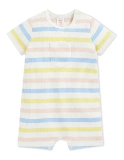 Discount ✨ Seed Heritage Stripe Rib Jumpsuit ✔️