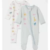 Coupon ✔️ Sprout Essential Safari Animals Coverall 2 Piece Set In White ????