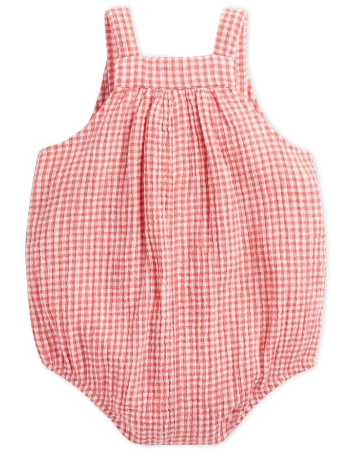 Cheapest π Seed Heritage Gingham Romper βοΈ - Image 2
