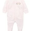 Best Sale ✨ Bebe Noa Velour Onesie Pink ????