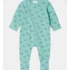 Best reviews of ???? Sprout Essentials Rib Dino Coverall In Turquoise ????