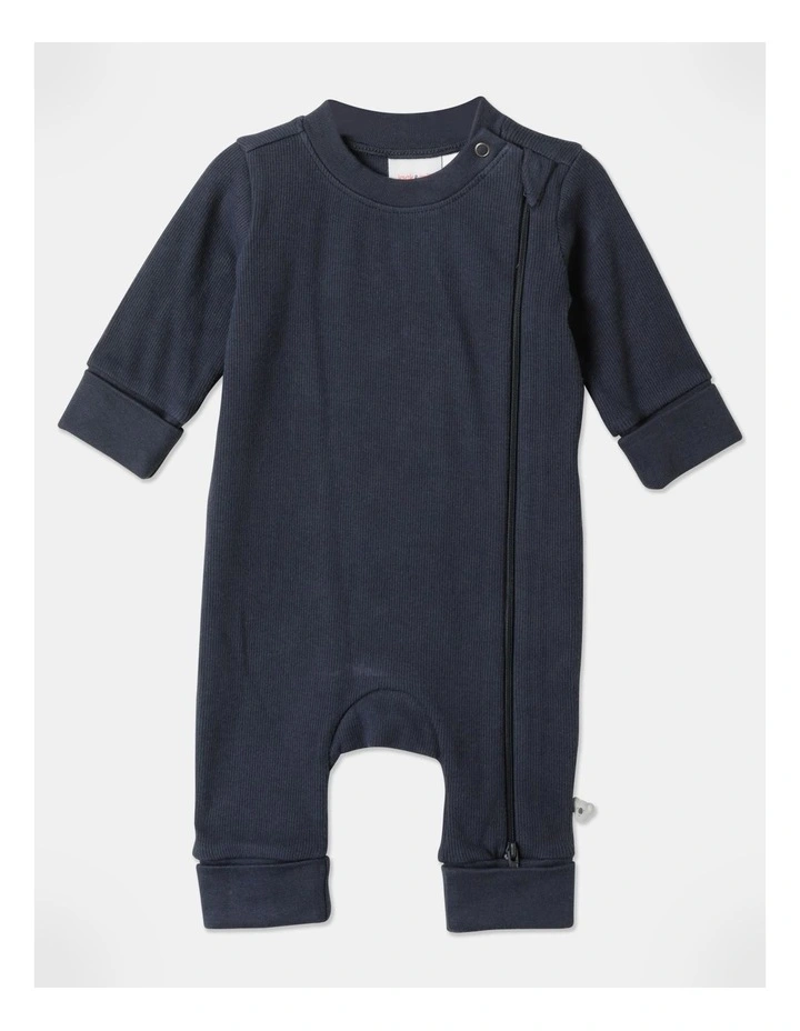 Brand new π Jack & Milly Pip Organic Zip Thru Coverall Navy π―