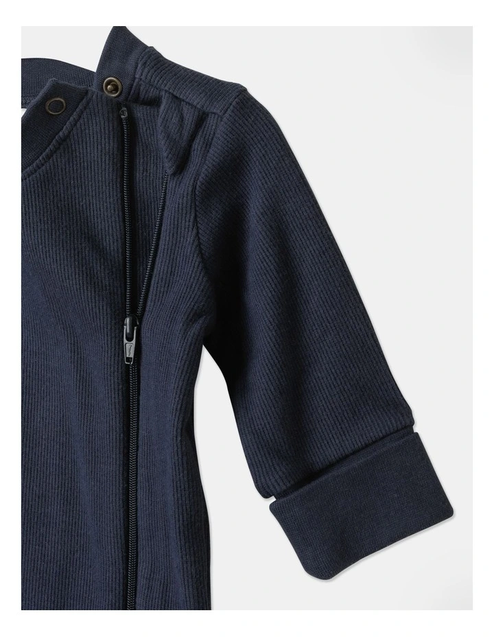 Brand new π Jack & Milly Pip Organic Zip Thru Coverall Navy π― - Image 3