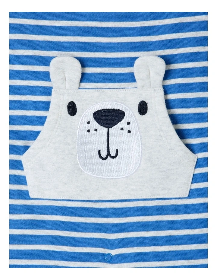 Brand new π Sprout Bear Coverall In Blue π₯ - Image 3