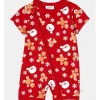 New ⭐ Sprout Xmas Gingerclaus Onesie In Red ✔️