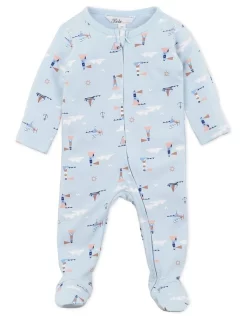 Deals π Bebe Remy Long Sleeve Zip Onesie In Blue π