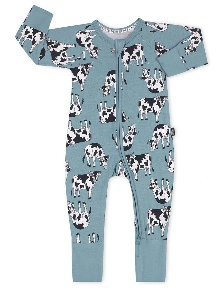 Amoosing Cows Zip Wondersuit In Teal Deals ???? Bonds Amoosing Cows Zip Wondersuit In Teal ???? -Jack & Milly shop unnamed file 697