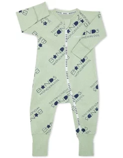 Flash Sale ๐ Wondercool Eyelet Zip Wondersuit Stampy Bonds Logo In Mint Green โ