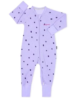 Coupon โ Bonds Poodlette Zip Wondersuit In Spot Purple ๐