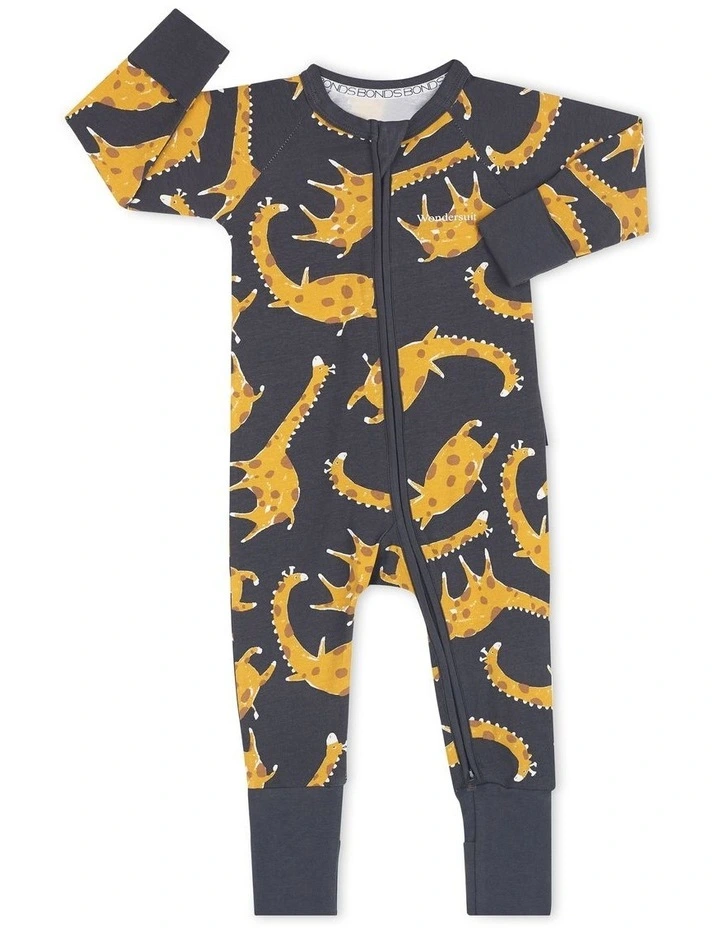 Best reviews of π Bonds Gracious Giraffe Zip Wondersuit In Brown β