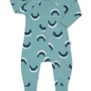 Discount 🧨 Bonds Organic Zip Wondersuit Sweet Rainbow In Blue 👏