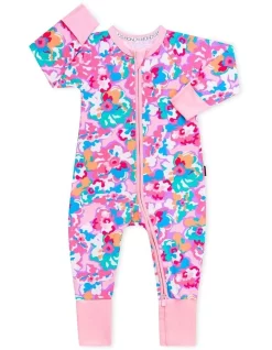 Discount 🌟 Bonds Pink ☀️ Summer Fantasy Zip Wondersuit 🤩