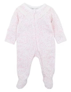 Best Pirce β Bebe Lola Fern Long Sleeve Zip Onesie In Pink βοΈ