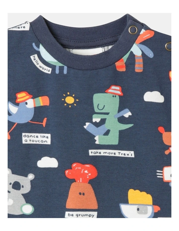 Budget βοΈ Jack & Milly Teddy Short Leg Romper In Navy π - Image 2