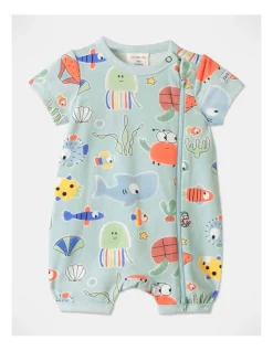 Flash Sale ๐ Jack & Milly Harvey Knit Romper In Light Blue ๐งจ