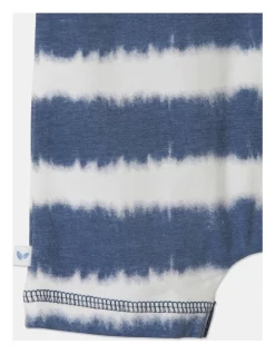 Wholesale ✨ Sprout 3D Smile Sun Stripe Romper In Indigo ???? -Jack & Milly shop unnamed file 894