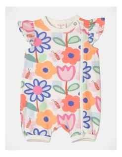 Best reviews of ⌛ Jack & Milly Betty Knit Flutter Sleeve Romper In Multi 🌟