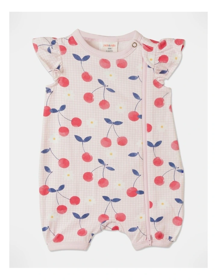 Discount π Jack & Milly Betty Knit Flutter Sleeve Romper In Multi β¨