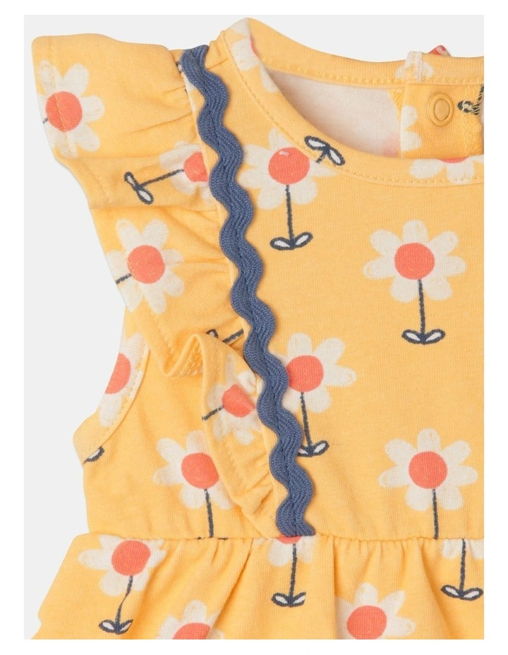 Deals βοΈ Jack & Milly Pepe Romper With π Skirt In Mustard π - Image 2