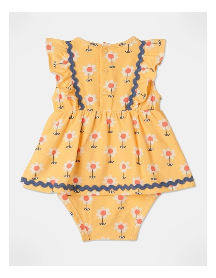 Deals βοΈ Jack & Milly Pepe Romper With π Skirt In Mustard π - Image 5