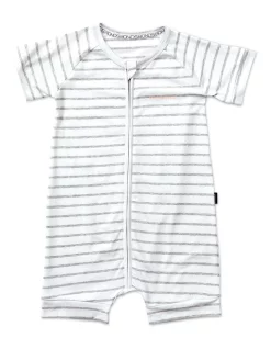 Coupon 👏 Bonds Short Sleeve Zippy In Grey Marle 🥰